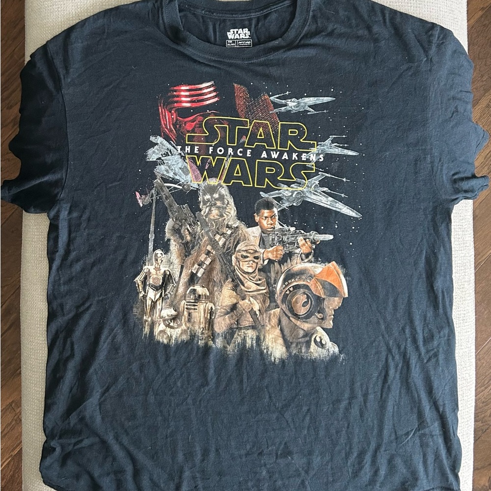 Star Wars The Force Awakens Black Tee